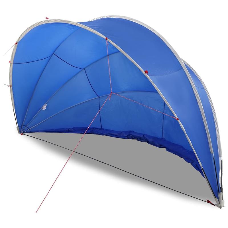 Zwembadkoepel Blauw – Zwembadoverkapping – Zwembadtent – Overkapping Zwembad – Pool Cover – 500x500x236 cm – Lichtgewicht Kunststof