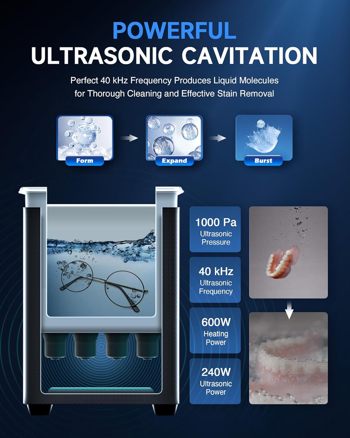 Ultrasone Reiniger – Ultrasoon Schoonmaakapparaat – Ultrasoonmachine – Ultrasooncleaner – 10 Liter – 240W Vermogen – 40kHz Met Verwarming & Timer