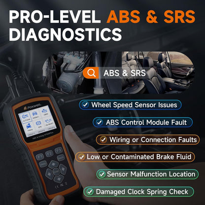 Autodiagnose apparaat – OBD2 scanner – Auto uitleesapparaat – Diagnose tool – Motor foutcode lezer – ABS & SRS diagnose – Real-time data weergave
