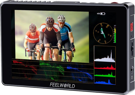 7 Inch Cameramonitor – Field Monitor – Monitorscherm – DSLR Monitor – Videomonitor – 1600 Nits Touchscreen – 12G-SDI HDMI 2.0 Cross Conversion