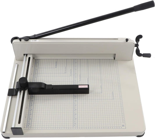 A3 Papiersnijder – Stapelsnijder – Hendelsnijder – Precisiesnijmachine – Handmatige Desktop Papiersnijder – 440 Mm Snijbreedte – Tot 400 Vellen
