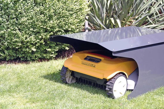 Garage voor Robotmaaier – Robotgarage – Beschermhoes – Afdekgarage – Robotmaaier Schuur – Groot Formaat – Lichtgewicht Aluminium