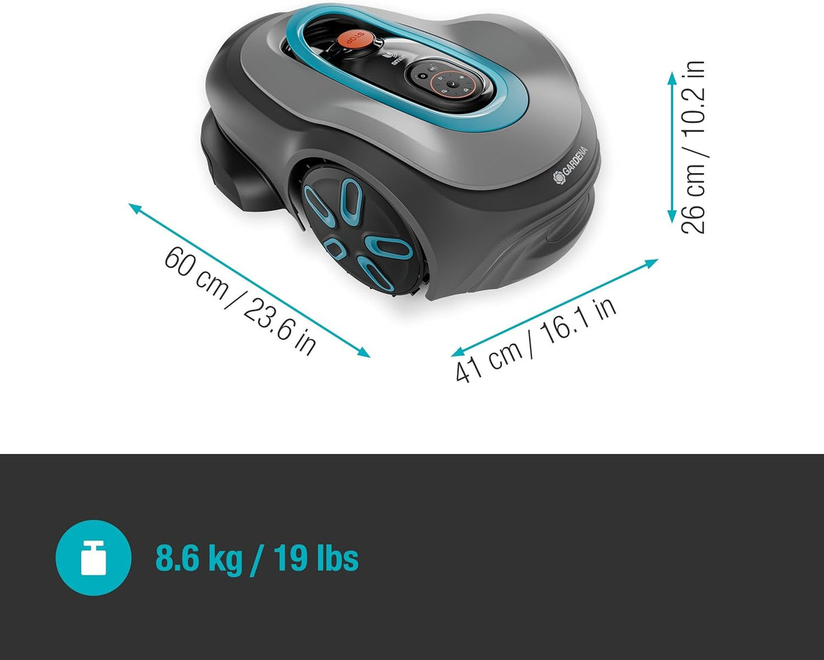 GARDENA Intelligente grasmaaier Sileno Pro 600 m²
