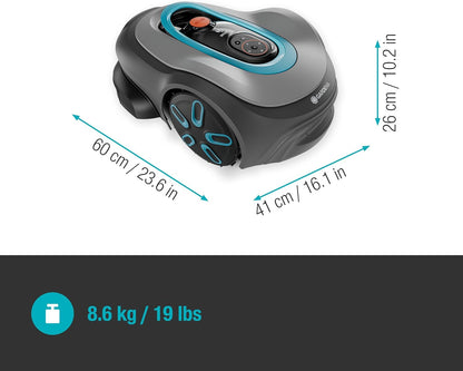 GARDENA Intelligente grasmaaier Sileno Pro 600 m²