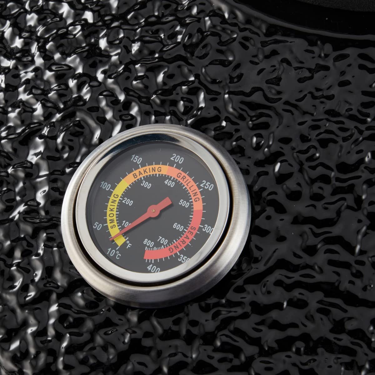 Premium Kamado BBQ 13 inch Ø 33 cm - Charcoal Barbecue - Grilling, Smoking, Baking, Steaming - Cooker - Egg Barbecue Black - QUORE