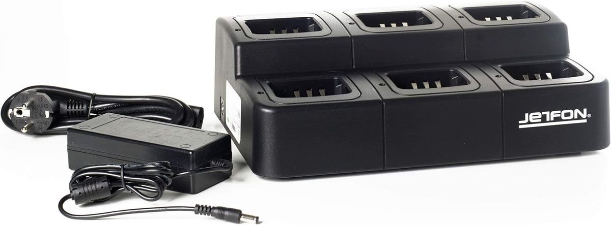 Kenwood accu oplader – Batterij oplader – Laadstation – Multi oplader – Accu lader – 6-voudig laden – Automatische volbelastingscontrole