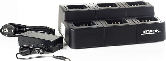 Kenwood accu oplader – Batterij oplader – Laadstation – Multi oplader – Accu lader – 6-voudig laden – Automatische volbelastingscontrole