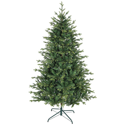 Kunstkerstboom – Kunstboom – Nepkerstboom – Weihnachtsbaum – Kerstversiering – Realistische Takken – Stevige Metalen Standaard – Gemakkelijk te Monteren – Groen