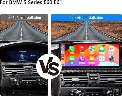 12,3 Inch Touchscreen Auto Multimedia Systeem – Autoradio Navigatie Scherm Android Auto CarPlay – Dual Systeem Linux + Origineel – HD 1920x720 IN-CELL Display – Geïntegreerde DSP 16-Bands Equalizer