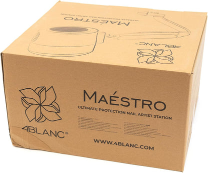 Stofverwijderaar – Nagelstofafzuiger – Nagelafzuiger – Manicure Afzuiger – Nageltafel Afzuiging – HEPA 12-Filter Van 10.000 Cm² – UV-Desinfectie