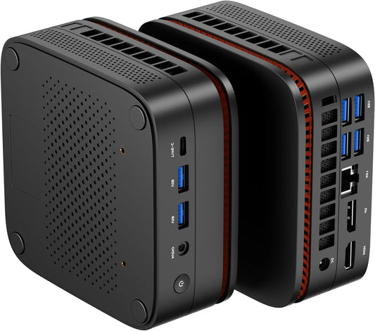 Mini PC – Mini Desktop – Compacte Computer – Kleine PC – Windows PC – Intel Alder Lake N95/8GB/256GB – Triple 4K Uitgangen – VESA Montage