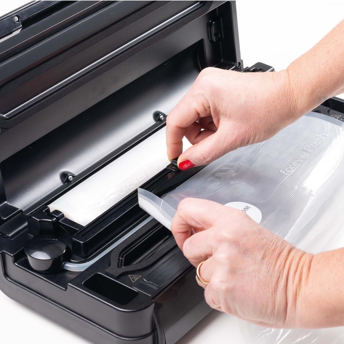 MACOM, Forever Fresh VAC8090 Professionele vacuümmachine van gepolijst staal, met lcd-display