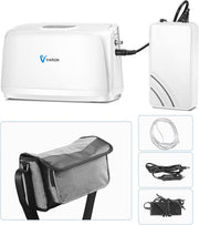 NT-03 - Zuurstofconcentrator - Oxygen Concentrator - Zuurstof Generator - Zuurstofpomp - Luchtreiniger - Pollen - Zuurstof - Draagbaar - 96% Concentratie - 3L/min - Wit