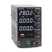 Wanptek - Power supply - Inverter - Adjustable voltage regulator 30V - 10 - 300W - 4-digit white display - For telephone repair - Laboratory bench power supply - Black
