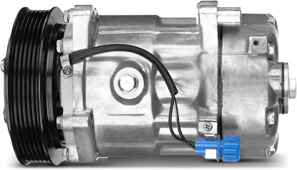 Frankberg Air Conditioner A/C Compressor Compatible met Transporter IV 70A 70H 7DA 7DH 2.4L 2.5L 1990-2003 Transporter IV 70E 70L 70M 7DE 7DL 2.4L 2.5L 1990-2003 Replace# 7D0820805