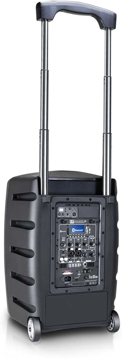 Draagbare Speaker Zwart – Accu-Luidspreker – Bluetooth Speaker – PA Speaker – Partyspeaker – 120 Watt – Tot 8 Uur Accuduur