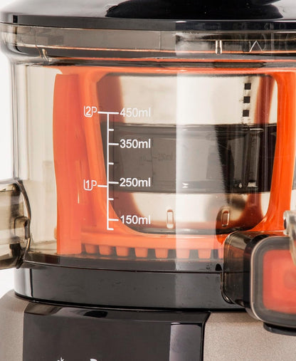 Sapcentrifuge – Slowjuicer – Sapmaker – Fruitpers – Juicer – Zilverkleurig – Digitaal Touchscreen – 3 Snelheden 45/50/55 TPM