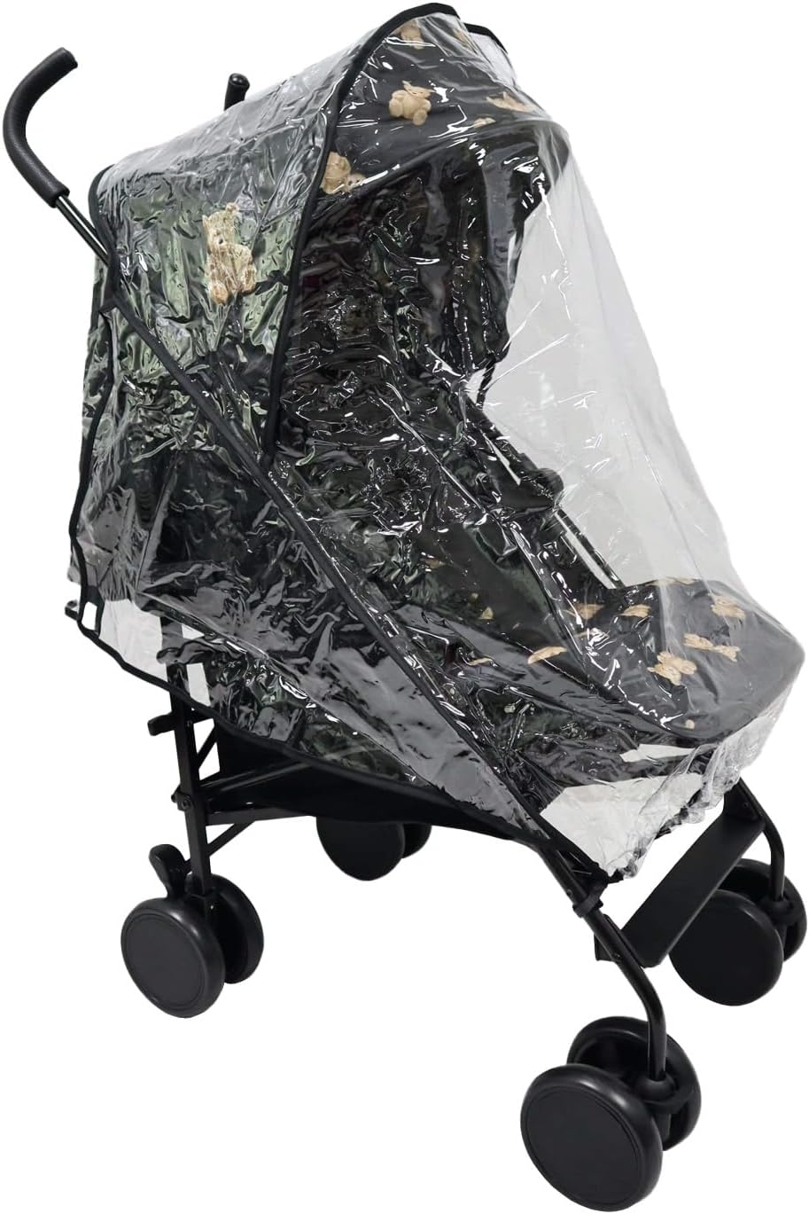 Roma Prams Kinderwagen Ster, Teddy Zwart