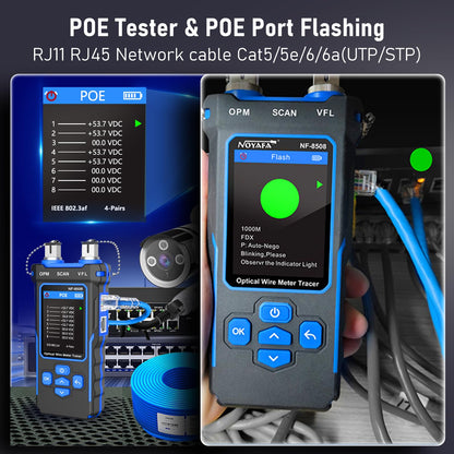 kabeltester, ethernet