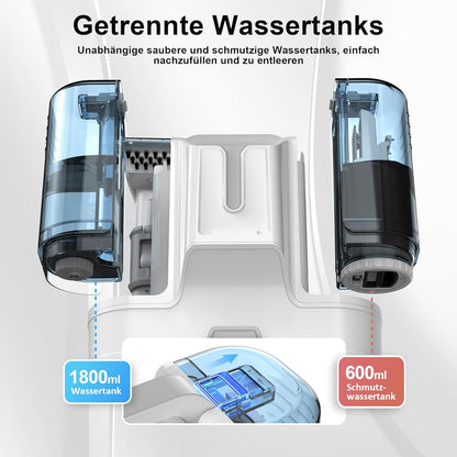Tapijtreiniger – Stofzuiger – Stoffen Reiniger – Bankreiniger – Vlekkenverwijderaar – Krachtige 450 W Motor – Sneldrogend met Zuigfunctie voor Water