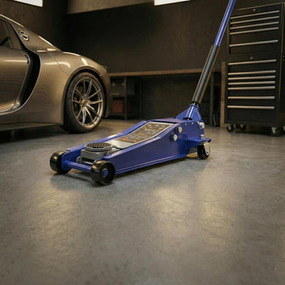KATSU Hydraulische krik met laag profiel, 3T, hefhoogte max. 505 mm, garagehefgereedschap voor auto, vrachtwagen, aanhanger, autoreparatie
