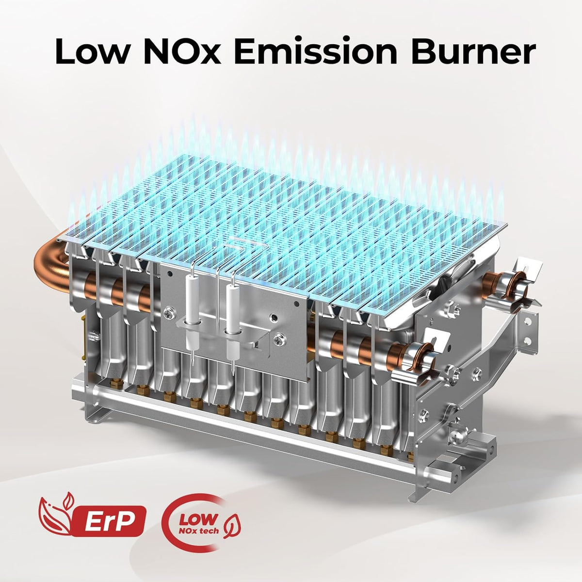 CAMPLUX BD300 11 liter gasboiler, lage NOx/ErP, indoor gasdouche voor keuken/badkamer, butaan (28-30 mbar)/propaan (37 mbar), LPG, 3V, 22kW
