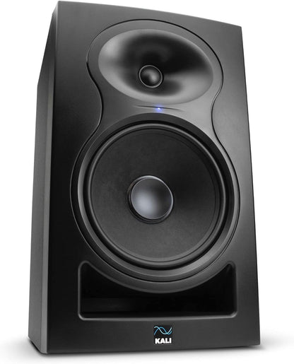 Kali Audio IN-8 actieve 3-weg geluidsmonitor monitorluidspreker studioment monitor (coaxiale middel-/tweeter, 140W - 60/40/40 Watt Tri-Amped), zwart