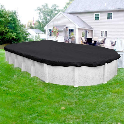 Robelle 381530 Mesh Winter Cover voor 15 bij 30 voet ovale bovengrondse zwembaden