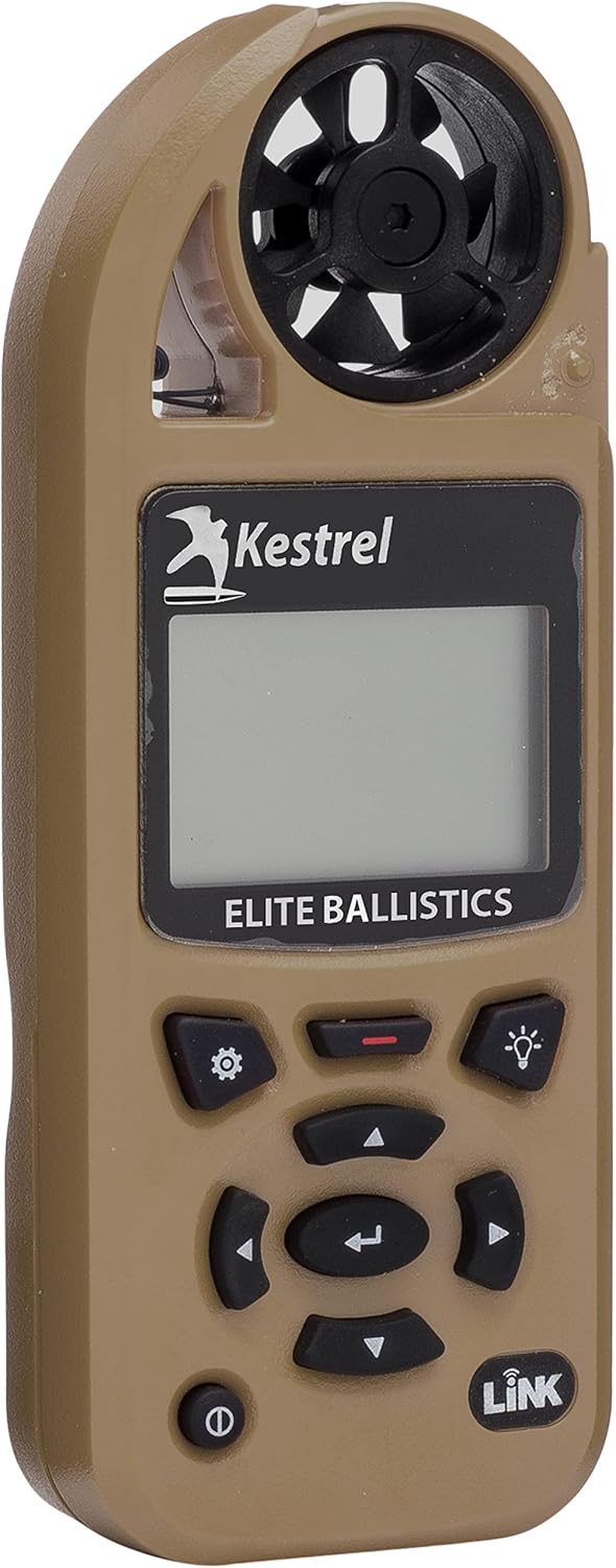 Kestrel Ballistics Elite Weer Meter met Toegepaste Ballistiek en Bluetooth Link