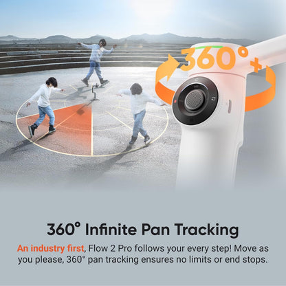 Insta360 Flow 2 Pro Mic Bundel Wit