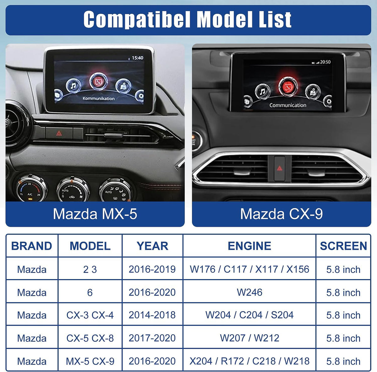 Draadloze CarPlay Retrofit Kit – Apple CarPlay Adapter – Infotainment Upgrade – Smart Carplay Interface – OEM USB Hub Vervanger – Snelle Draadloze Verbinding – Originele Stuurbediening Compatibel