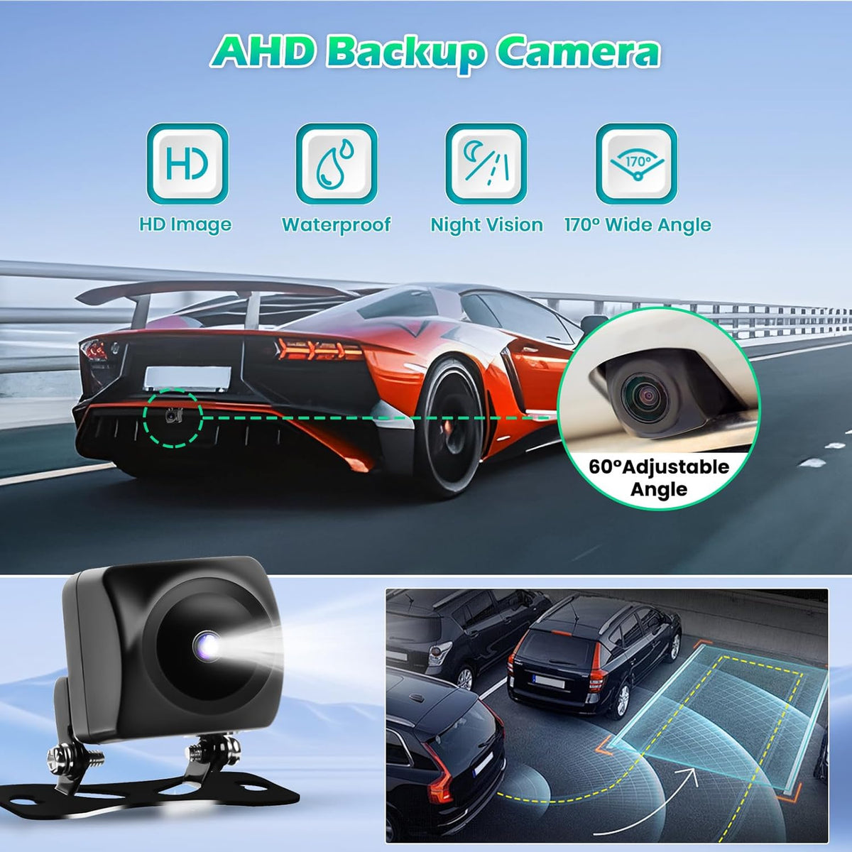 Android Autoradio – Auto Stereo – Multimedia Systeem – Navigatie Radio – Touchscreen Radio – 9 Inch Display – Draadloze CarPlay & Android Auto – Inclusief Achteruitrijcamera met Nachtzicht