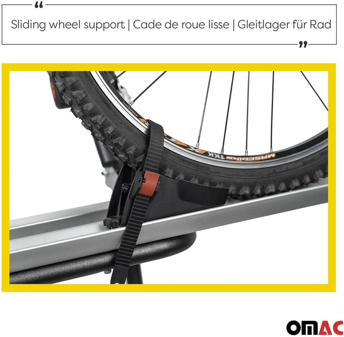 Menabo 000063400000 Stand Up Back Bike Paths, Steel with Aluminium 2 Contributions - QUORE