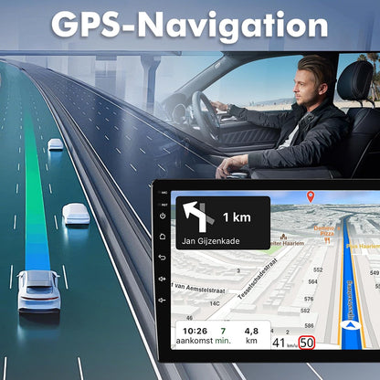 4G 64G Android 14 Car Multimedia Stereo Android Radio voor Ford Focus Mk2 Mk3 Exi MT 2 3 2004-2011 Wireless Carplay Android Auto GPS Navigatie WiFi Bluetooth SWC + Backup Camera