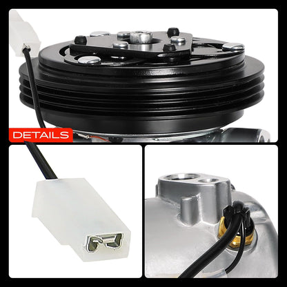 Frankberg Q0003191V010000000 Airconditioning Airconditioning Compressor Airconditioning Magnetische koppeling Compressor voor airconditioning Vervanging # Q0003191V0