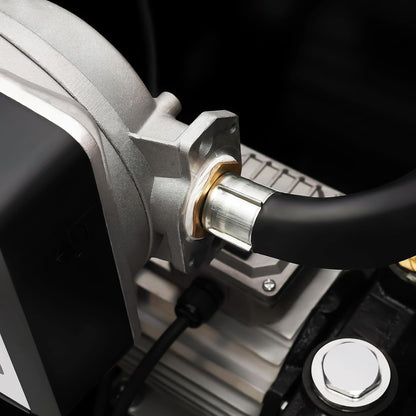Self-priming diesel pump, fuel pump, fuel oil pump with car gun & filter, biological heating oil pump, self-priming, automatic dosing gun, diesel filling station, oil pump, - QUORE