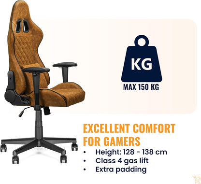 Felix Office Chair bureaustoel bruin/tan