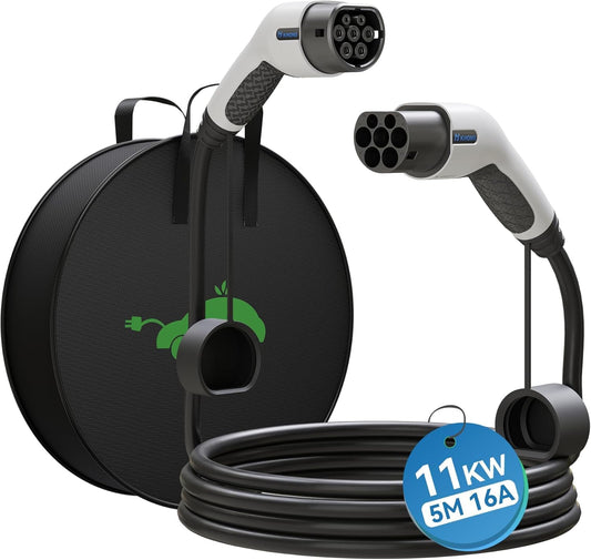 <font dir="auto" style="vertical-align: inherit;"><font dir="auto" style="vertical-align: inherit;">        The Youwoauto Type 2 charging cable for electric vehicles is suitable for Type 2 to Type 2 charging connections with a current of 16 amps and a pow
