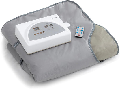 InnovaGoods Electric Blanket, Infrared Sauna Blanket, Thermal Blanket Suitable for Whole Body, Infrared Sauna Blanket Increases Removal of Fats and Toxins - QUORE