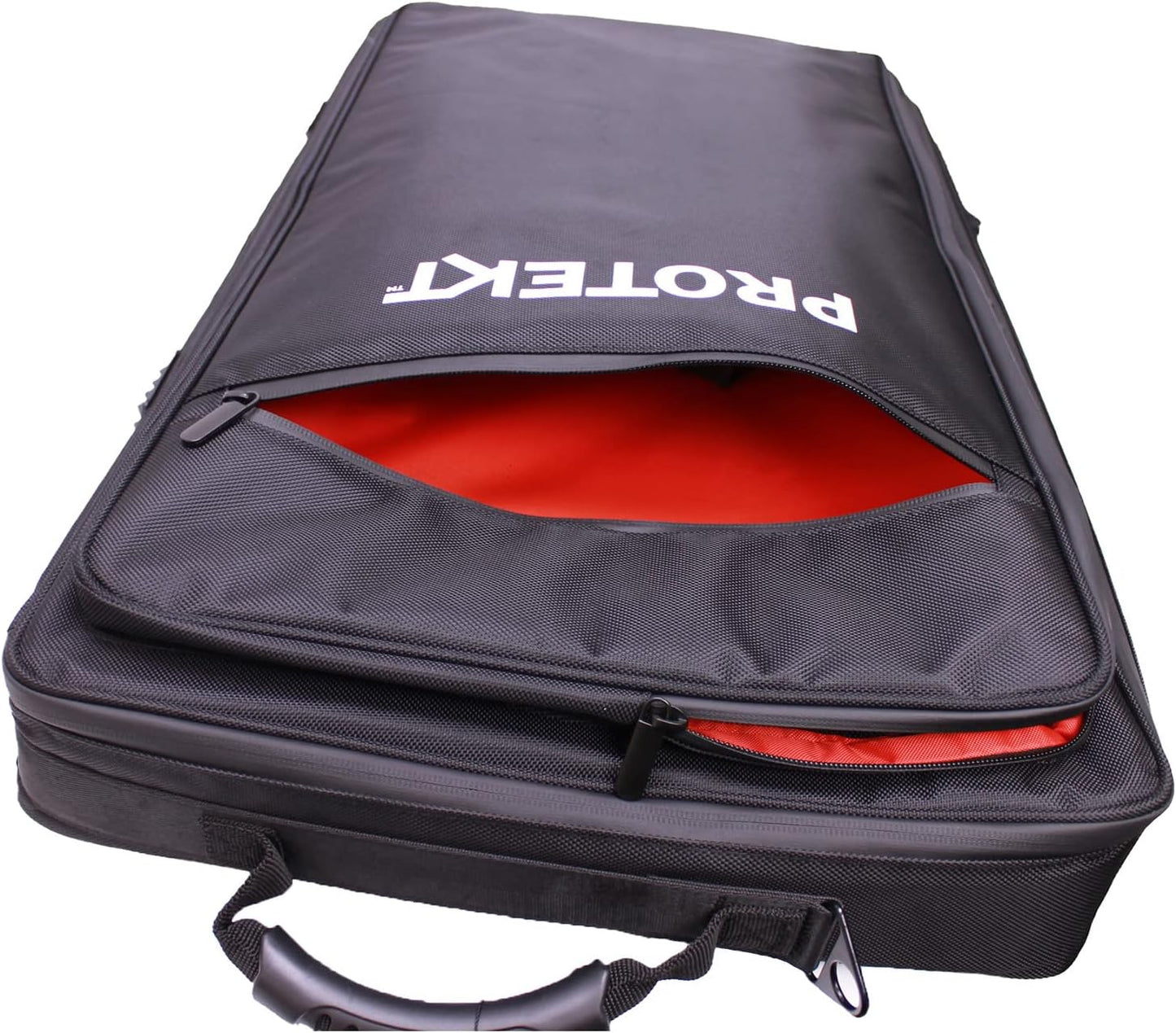DJ Controller Tas – Draagtas, Transporttas, Rugzak, Beschermtas – Geschikt voor 750 x 430 x 120 mm – 1680D waterdicht polyester met 10 mm schuimvoering