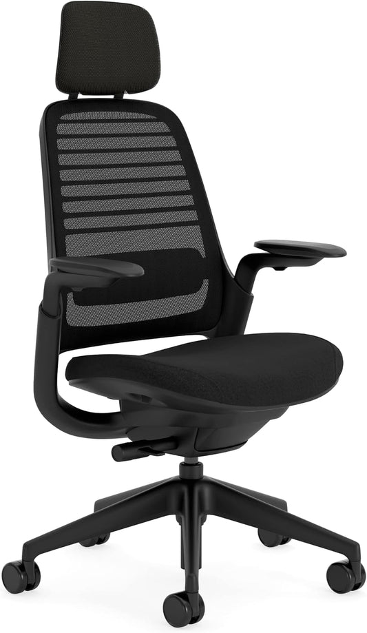 Ergonomische Bureaustoel – Bureaustoel Office Chair Draaistoel Werkstoel – LiveBack Technologie – 4D Verstelbare Armleuningen – Verstelbare Lendensteun – Mesh Rugleuning