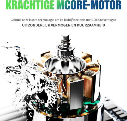 Dragonhawk L3 Snoer-/snoer-tattoo-pistool, roterende stiftmachine, 7 slagen lengte, krachtige Mcore-L-tattoomotor, smart display, 2 batterijen, stroomvoorziening, rode kleur