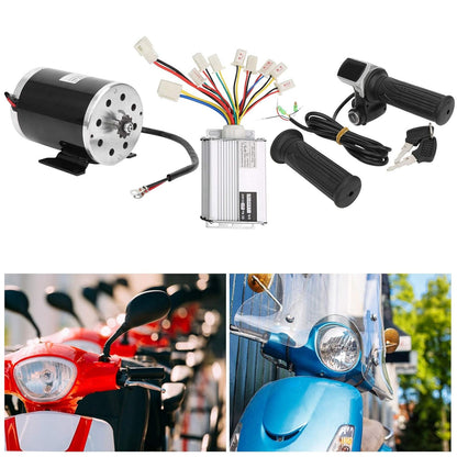 Ontwijkingscomponenten - Kit, ombouwset voor elektrische fiets, goede warmteafvoer, elektromotor, reductie van de fietsmotor voor elektricien
