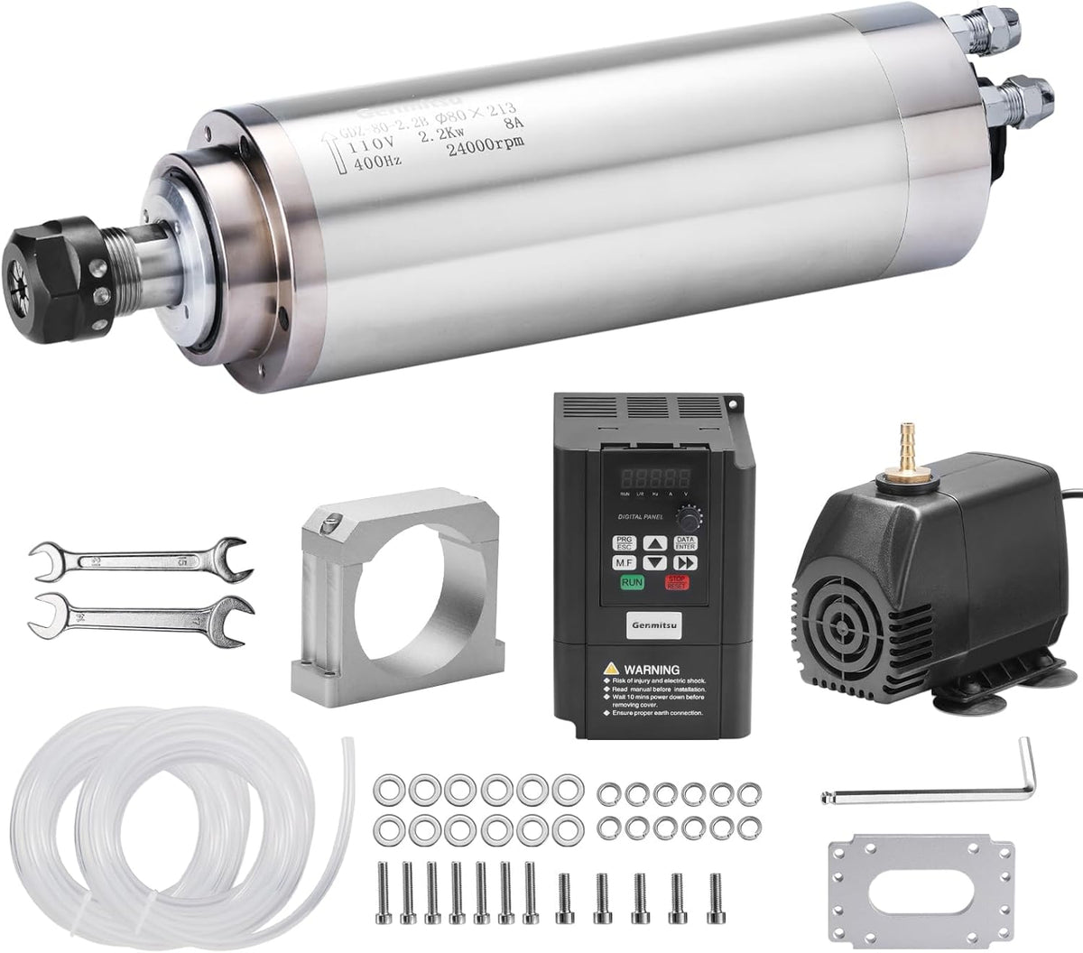 Genmitsu 2,2 kW spindelupgrade kit met VFD, EU/UK