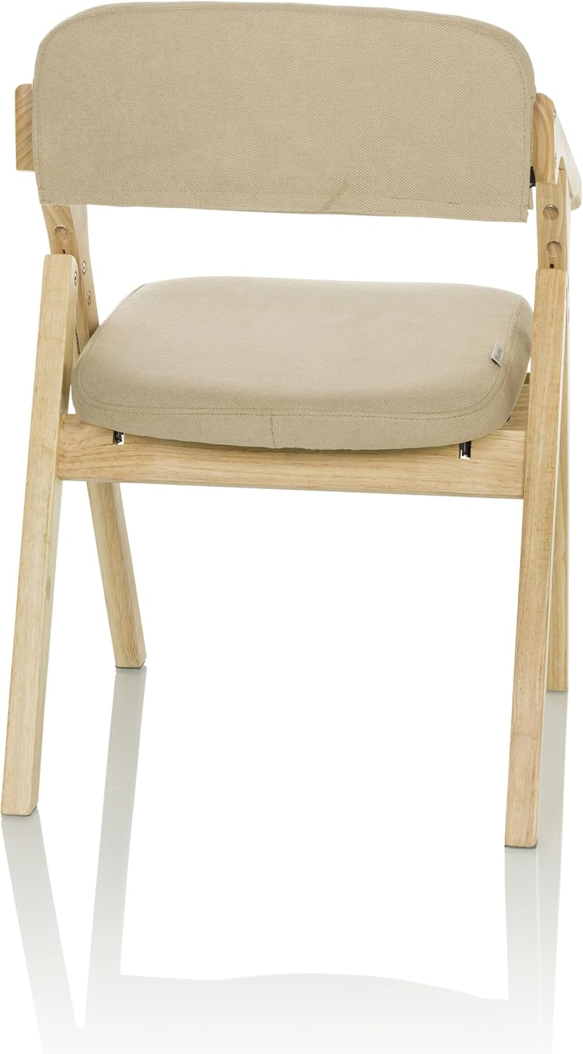 hjh OFFICE Klapstoel SCANDIO Stof Beige