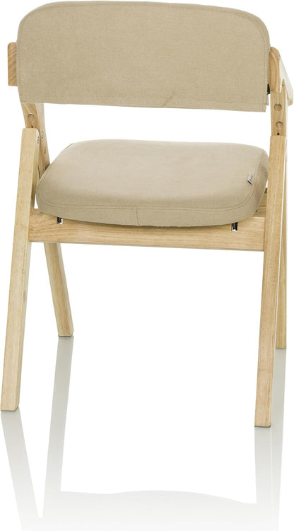 hjh OFFICE Klapstoel SCANDIO Stof Beige