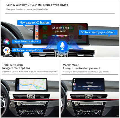 Ultra schmal 12,3 Zoll 1920 * 720 Autoradio für BMW X1 F48 F49 2016-2017 NBT Carplay Android Auto Multimedia Audio Stereo Touch Linux System Bluetooth (Linux NBT System)