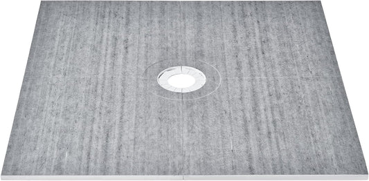 Douchekit – Douchebak – Douchevloer – Douchegoot – Doucheafdichting – Lichtgewicht EPS Materiaal – 160 mm Centraal Afvoergat