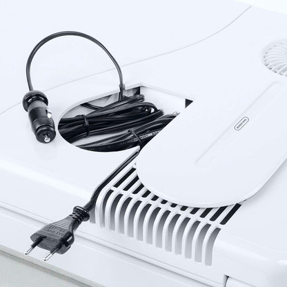 MOBICOOL MQ40A UK‑versie elektrische koelbox 39L – aluminium koelbox met 12/230V AC/DC, koelt tot 20°C onder omgeving – ideaal voor auto, kamperen & reizen