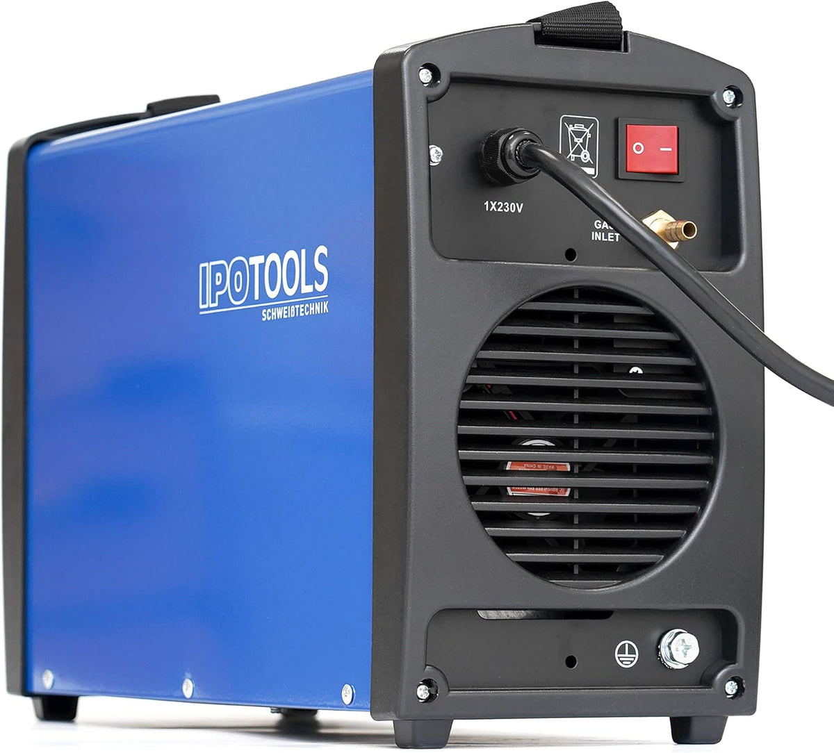 IPOTOOLS 200PD WIG lasapparaat DC - TIG TIG TIG lasapparaat 200 amper volledig digitaal inverter lasapparaat met HF-ontsteking, pulsfunctie, MMA, IGBT, 32-bit microprocessor, 7 jaar garantie